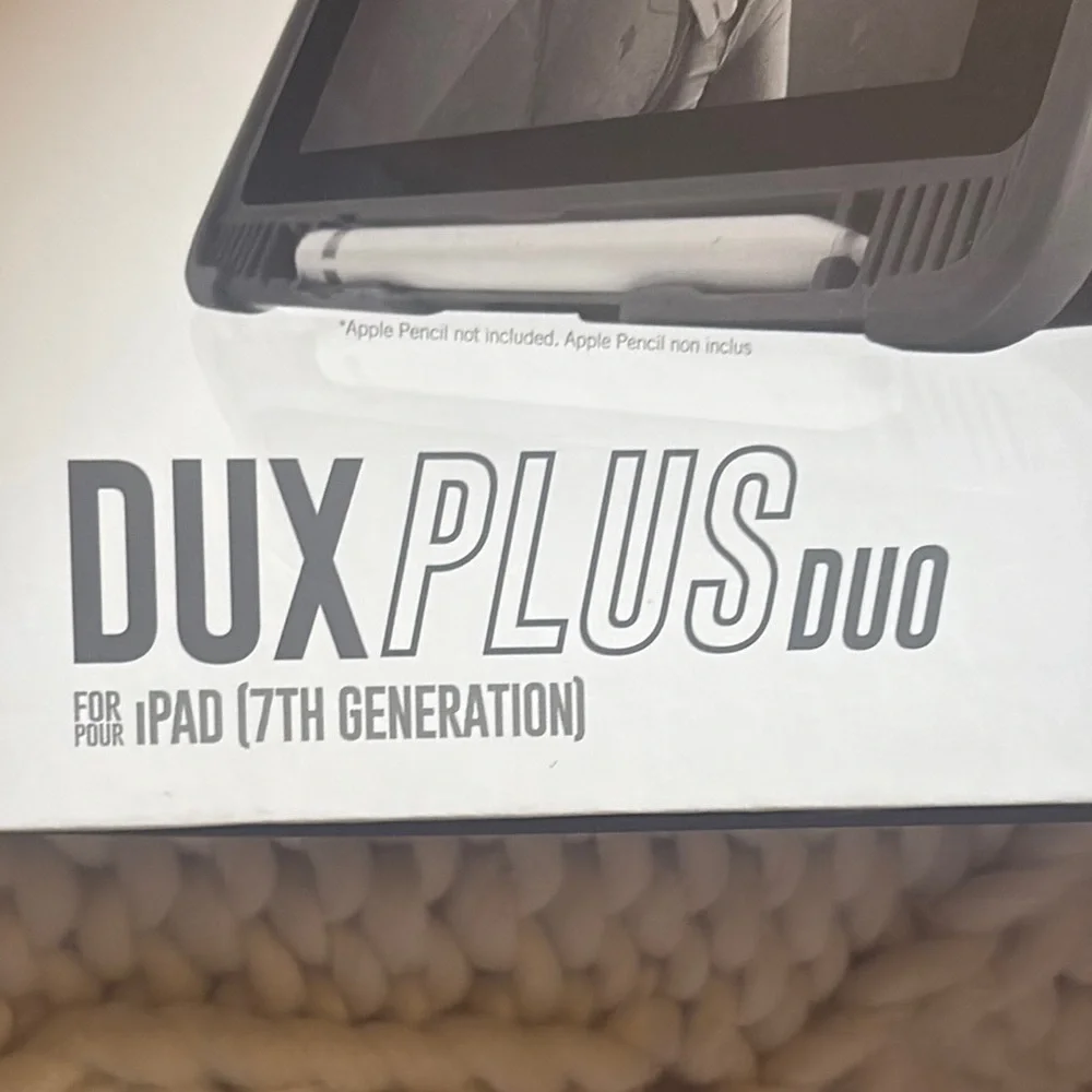 Dux Plus Duo Case for iPad 7th Generation - Black-gray